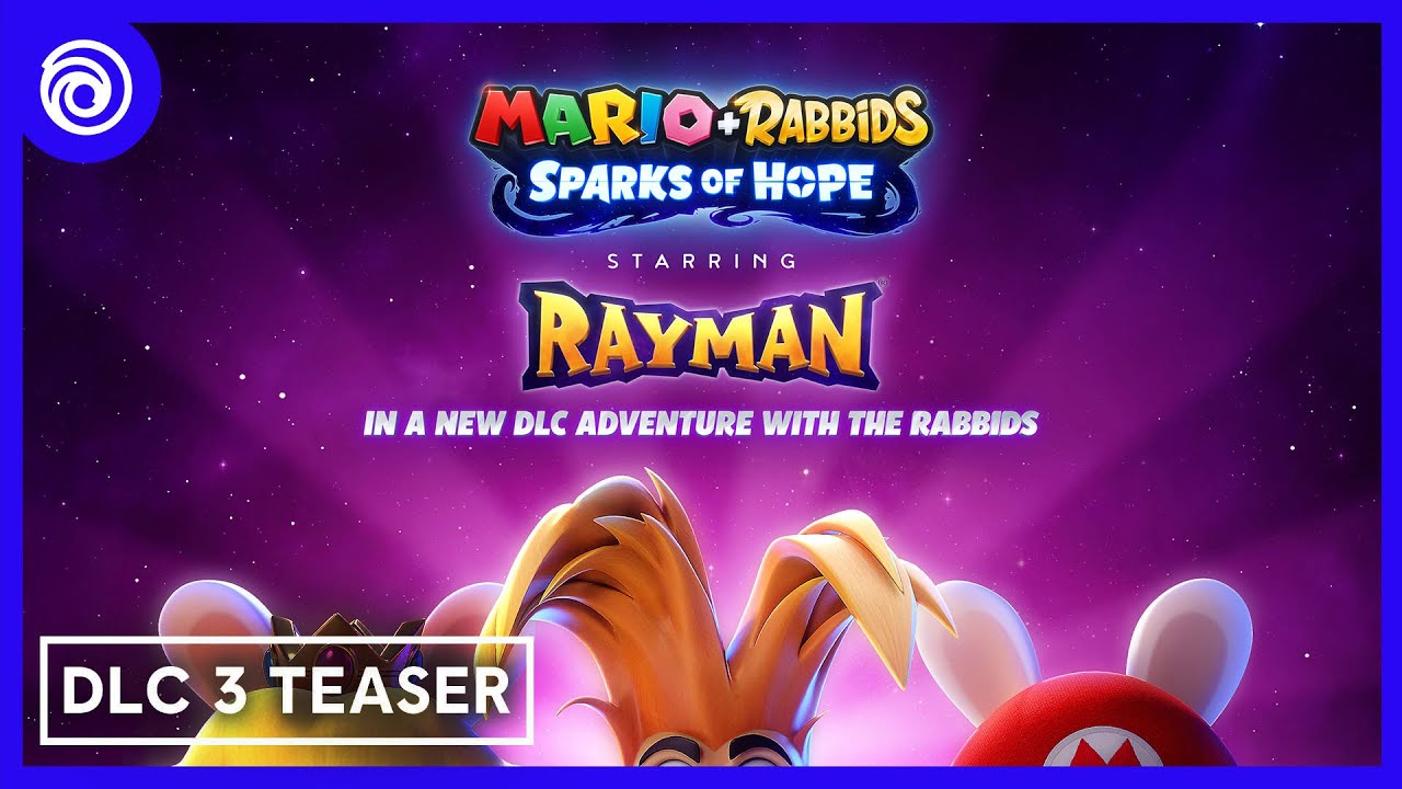 Mario + Rabbids Sparks of Hope: RAYMAN DLC 3 Teaser | #UbiForward - YouTube