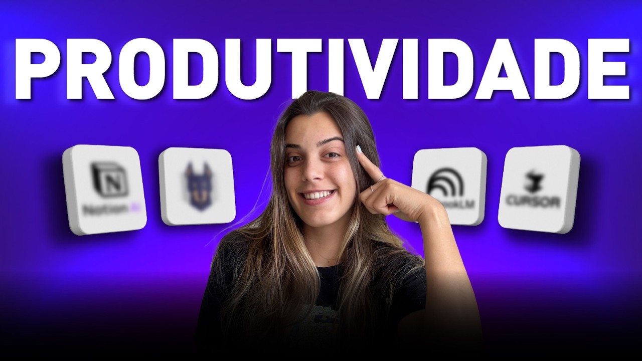 EU USO ESSAS FERRAMENTAS DE IA PARA AUMENTAR MINHA PRODUTIVIDADE | Dicas para ser produtivo em 2025