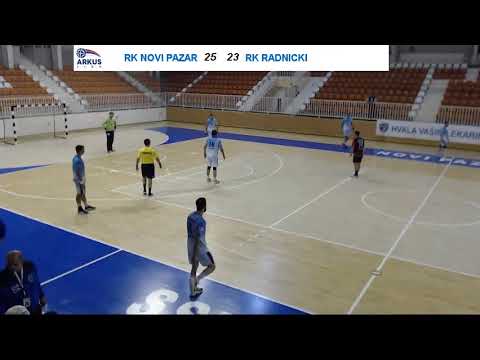 ARKUS liga 5. kolo / RK Novi Pazar - SPD Radnički
