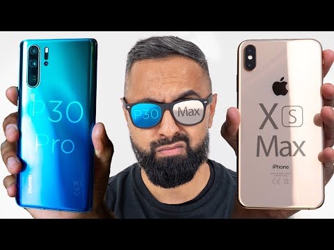 Huawei P30 Pro vs iPhone XS Max