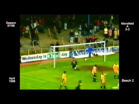 1997 - 98 Hartlepool FC 44 D Mansfield - Beech 2