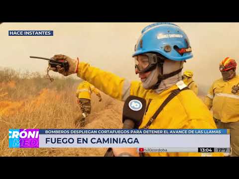 Cortafuegos para frenar el fuego en Caminiaga