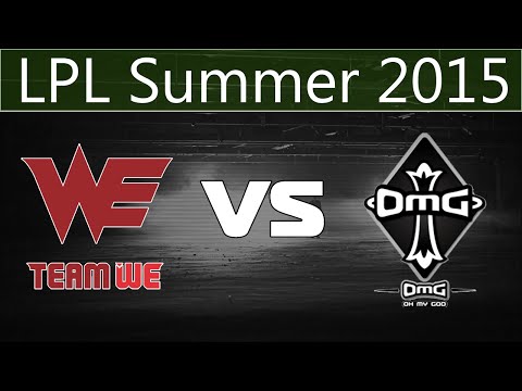 WE vs OMG Game 1 | Team WE vs Oh My God G1 (30.05.2015) [LPL Summer 2015]