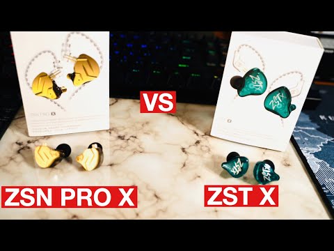 ZSN PRO X VS ZST X REVIEW! ($22 IEM'S)