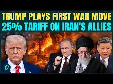 U.S. vs Iran WAR ERUPTS: Trump HITS Iran Allies Like China & Russia With 25% Tariffs | Iran Protests