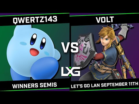 qwertz143 (Kirby) vs Volt (Link) - LXG Let's Go LAN September 11th