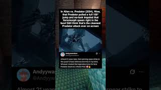 Download lagu In Alien vs. Predator (2004), Wow, that Predator pulled a full 180° jump and no-look impaled that mp3