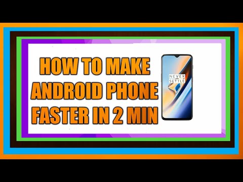 How to make android phone  faster using developer options in 2019