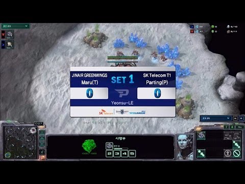 [16.Dec] SPL2014-PreSeason : Maru(JINAIR) vs Parting(SKT1) TvP SET 1 Yeonsu LE