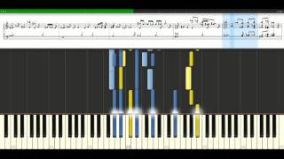 Anastacia - One more chance [Piano Tutorial] Synthesia