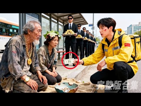 富豪父母裝成乞丐考驗送快遞的窮兒子，沒想到他卻為他們捐出最後一塊錢！命運就此改變！