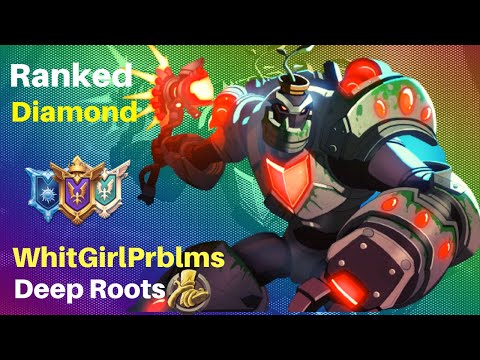 Grover Still Best Support Deep Roots  (Diamond) Ranked Gameplay Paladins Ranked Competitive