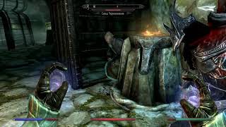 Skyrim Выживание Пещера Говорящие холмы, Висельная скала, пруд Глаз Мары Серия 71