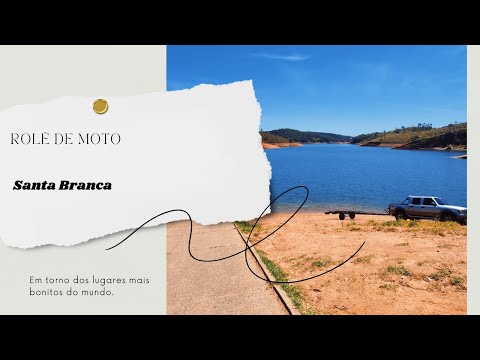 Rolê de Moto em Santa Branca SP | Represa Linda e Centro Acolhedor!