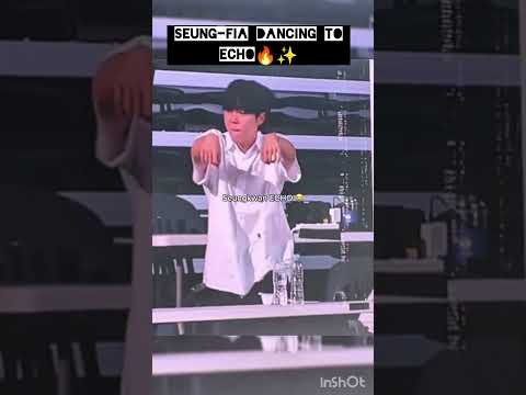 Seungkwan dancing to ECHOOO🔊🔊🔥 #seungkwan #kpop #seventeenkpop #thunder #echo #hoshi #woozi