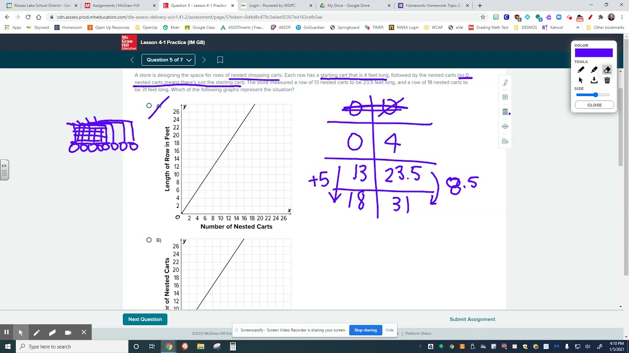 Unit 4, Lesson 1 Homework Help