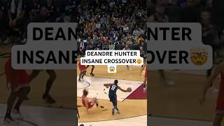 HUNTER DROPS JOSH GIDDEY!!😳 #crossover #nba #basketballhighlights