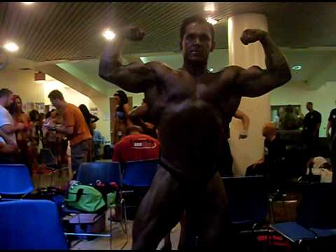 Fabian Orozco backstage