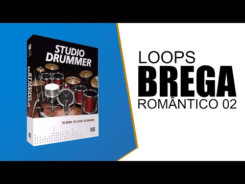 Loops de Bateria Brega Romântico 02 Studio Drummer