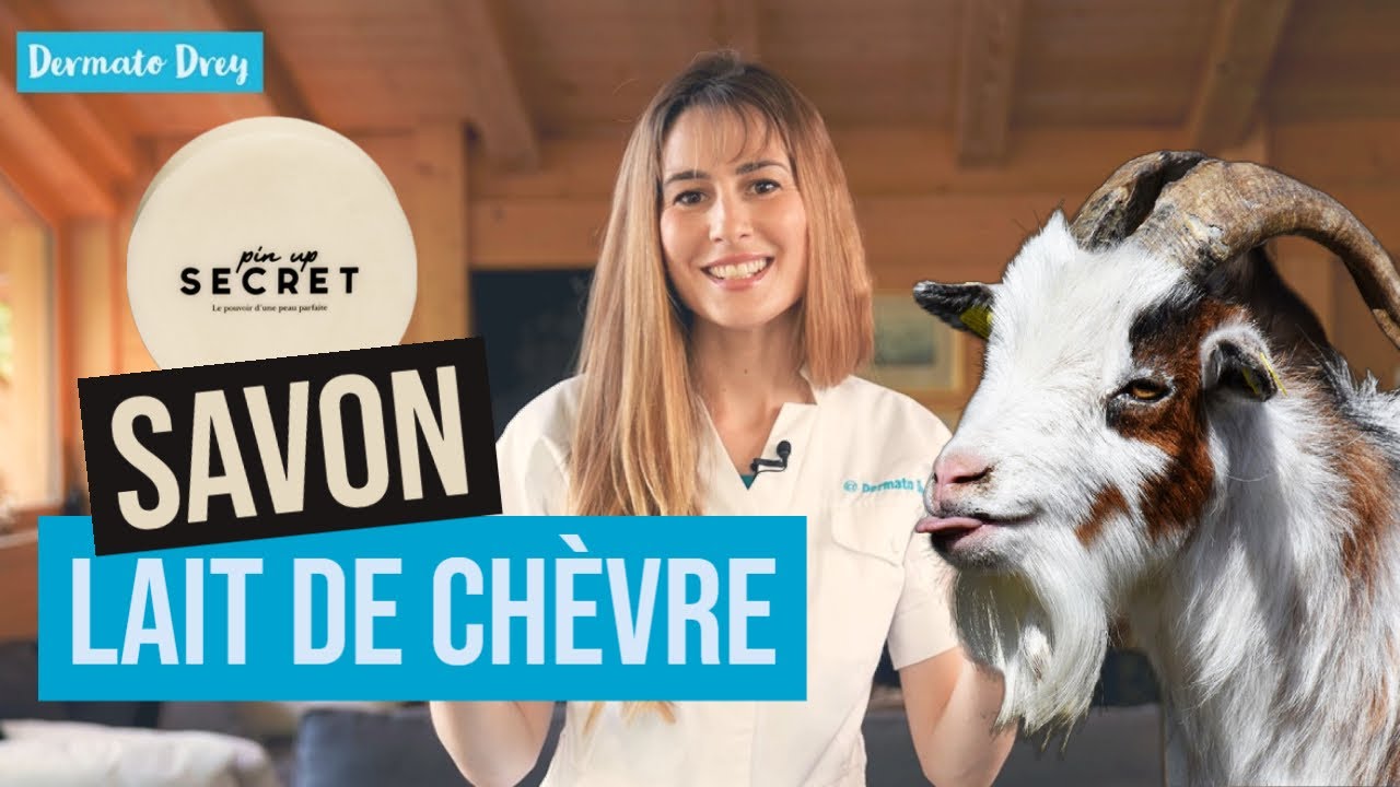 Savon au lait de chèvre, le secret contre les boutons Analyse composition skincare @DermatoDrey