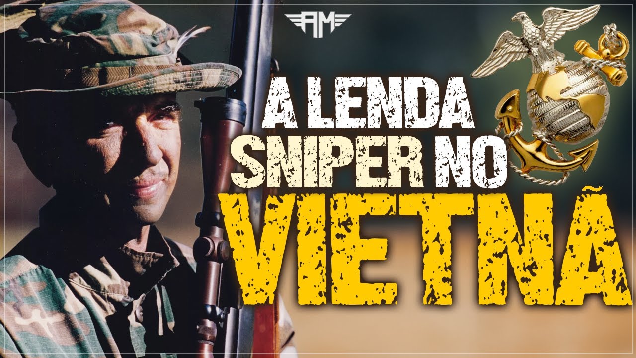 CARLOS HATHCOCK: O SNIPER LENDÁRIO QUE ATERRORIZOU O VIETNÃ COM 93 MORTES CONFIRMADAS