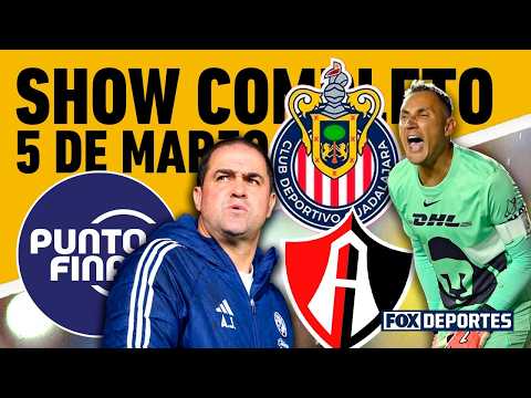 🧨¿SE LE FUE LA LIGA AL AMÉRICA? ¡SE VIENE CLÁSICO TAPATÍO! ¿PUMAS REACCIONARÁ? | PUNTO FINAL EN VIVO