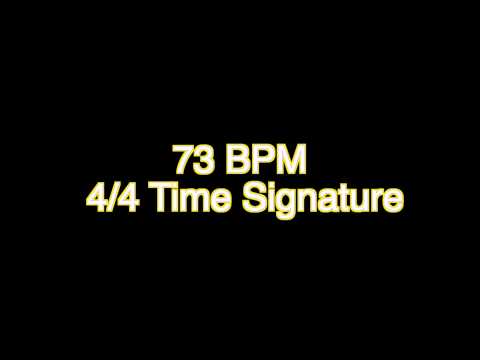 73 BPM (Beats Per Minute) 4/4 Time Signature Metronome.Duration - 30 minutes.