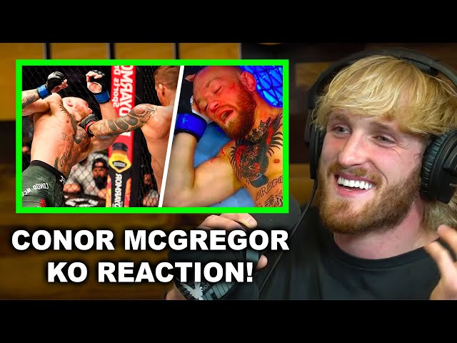 "He gassed much sooner": Logan Paul reacts to Conor ...