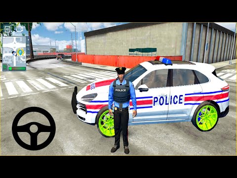 4X4 Porsche polis arabası oyunu 3D || Police sim 2020 #342 Polis oyunları 4K Android Gameplay