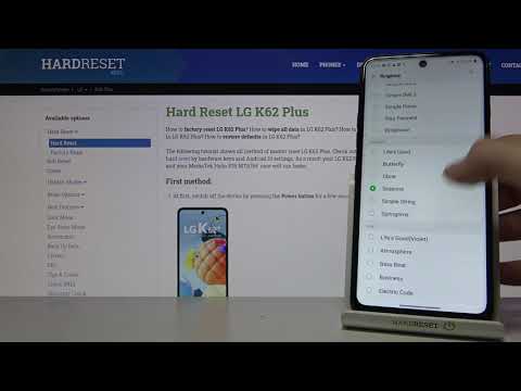 LG K62 Plus - Elegant Ringtones Checkup