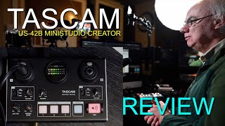 Video thumbnail for Tascam US-42B MINISTUDIO CREATOR Review. by Avp Studios