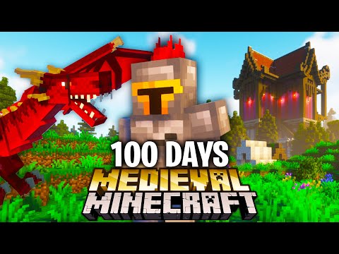 I Survived 100 Days in Medieval Minecraft… Here’s What Happened