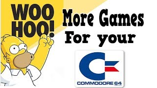 WooHoo!!  More games for your C64