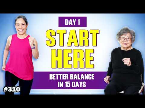Balance Exercises for Seniors | Day 1 – Better Balance & Mobility