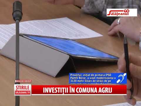 INVESTITII IN COMUNA AGRIJ