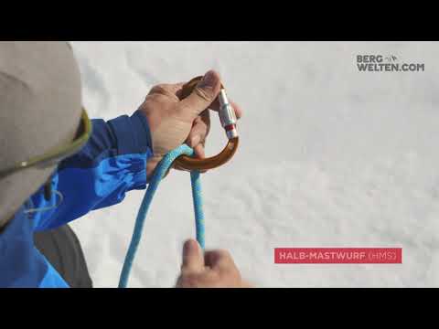 BERGWELTEN KNOTENKUNDE | Halb-Mastwurf