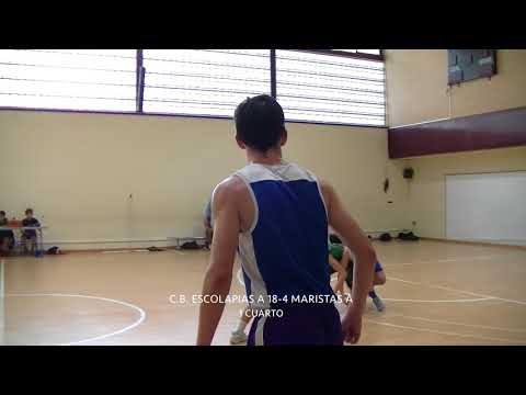 C.B. ESCOLAPIAS A 82-57 MARISTAS A