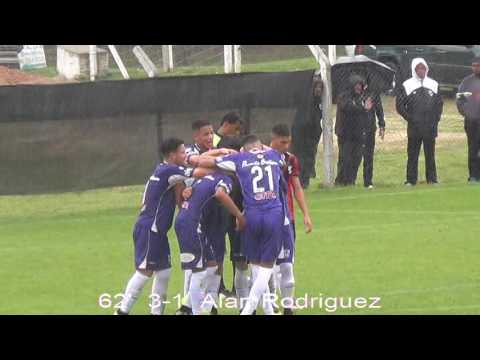 Sub 16 9° Fecha Clausura 2016 Defensor Sp 4 (A. Rodriguez x2, M. Rodriguez y Larraura) - Danubio 1