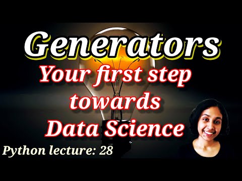 Python Lect 28 Generator In Python Python Tutorial