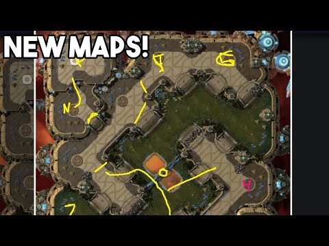 NEW SC2 Map Pool! Looking At New Maps