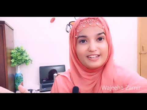 Welcome to my Channel | Wajeeha Zamir