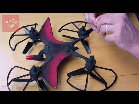 DINO DRONE TUTORIAL - How To Set Up And Fly The Mime Control™ Dino Drone™