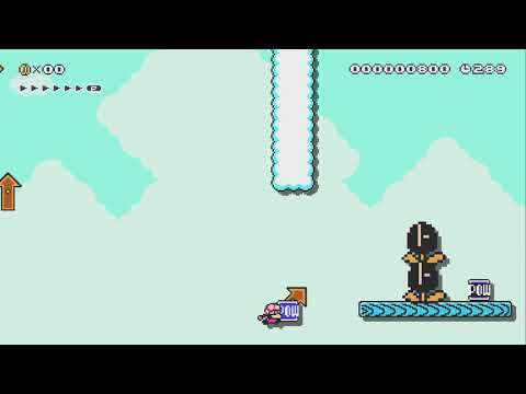 Return of Munchers in the Sky by SwanMcGon - Super Mario Maker 2 - No Commentary 1bx