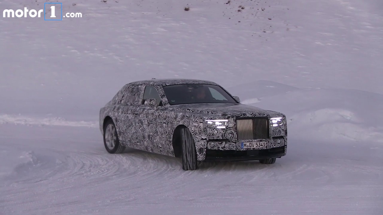 2018 Rolls Royce Phantom spy video