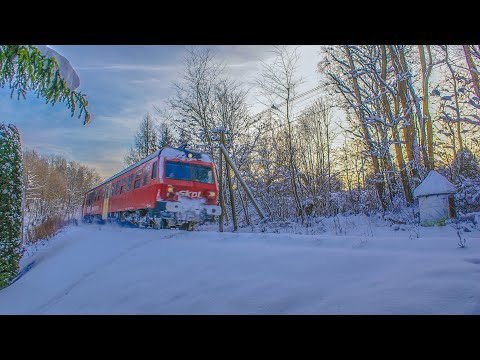 SN84 z TLK Wetlina i TLK Bieszczady do Zagórza [zima 2021]