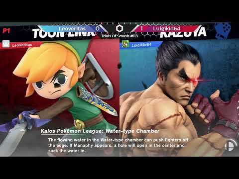 Trials of Smash #113 | LeoVeritas (Toon Link) Vs. Luigikid64 (Luigi, Kazuya) SSBU Ultimate Tourney