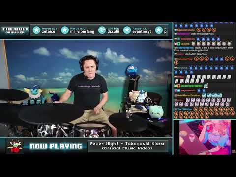 The8BitDrummer // Takanashi Kiara - Fever Night