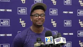 LSU pitcher Christian Little interview before Texas A&M series