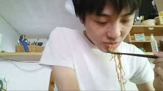 【再投稿】　デスソース焼きそば作って食べてみる（2018年の削除した動画発掘したｗ）