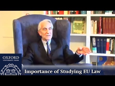 Why Is It So Important to Study EU Law? | Paul Craig